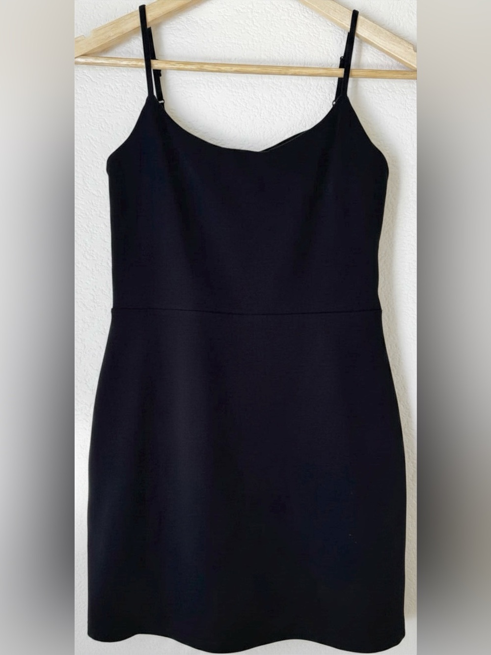 Express Black Skort Romper Dress Women’s Small Strappy Criss Cross Back Stretch